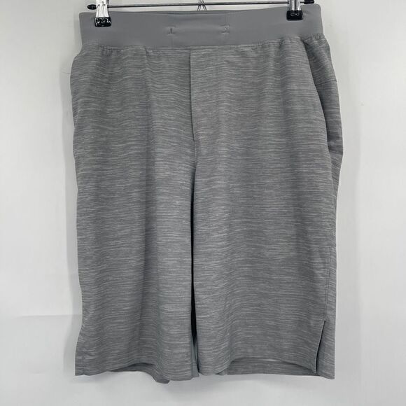 Lululemon Gray Training Athletic Linerless T.H.E. Shorts Size Small - Picture 1 of 6
